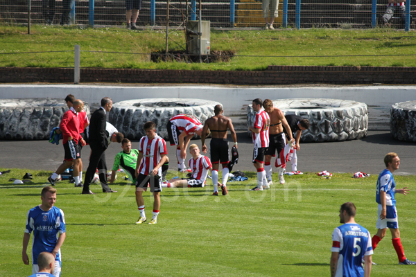 Half Time - Cowdenbeath v. Sheffield United