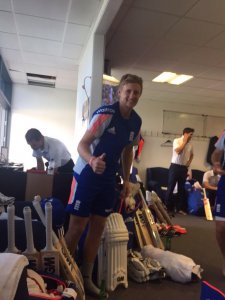 Joe Root - Ashes Century 080715.JPG