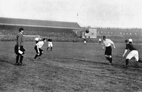 1903 April14 BDTBL England 1 V Scotland 2 Harry Johnson played Note stand almost to cricket sc...jpg