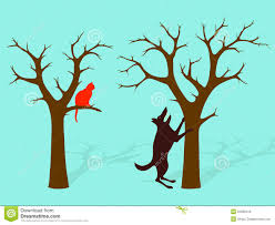 Dog barks up wrong trees.jpg