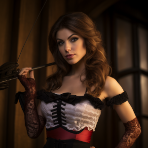 ron_justice_photograph_of_a_flirty_female_Archer_holding_a_bow__7189ff13-dd1b-4b67-9261-6cce73...png