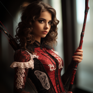 ron_justice_photograph_of_a_flirty_female_Archer_holding_a_bow__7f426c08-0687-4c1b-b66e-2ad2f1...png