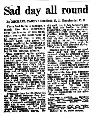 1973-74 Oct 21H V Man City L1-2 HT1-0 -M Carey double standards-accidental for leg break then ...png