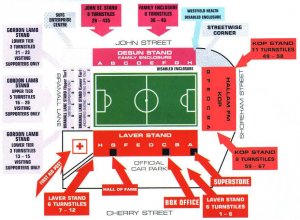 Sheffield United Seating Chart