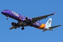 G-FBEJ_Embraer_195_Flybe__Welcome_to_Yorkshire__(26248209660).jpg