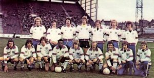 England squad photo at the Lane 1977 v Scotland (2).jpg