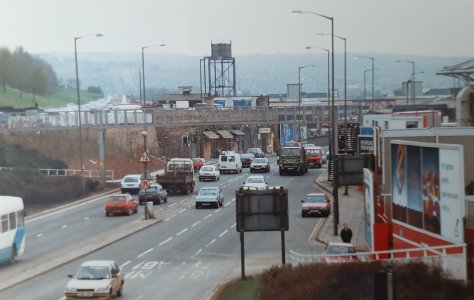 Midland Stn from Park Sq April 1989.jpg