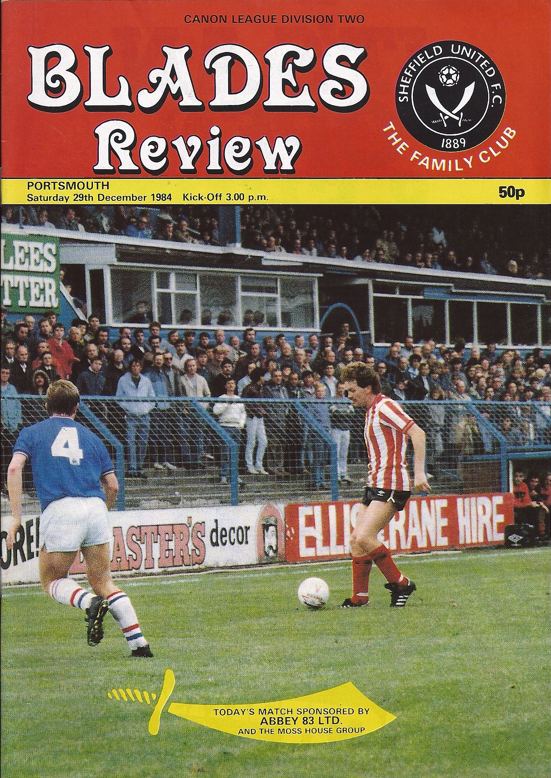 Sheffield United v Portsmouth 29.12.84 | by Sharrowblade