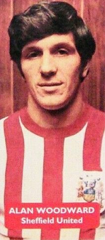 Alan Woodward of Sheffield Utd in 1969. | Sheffield united, The unit,  Sheffield