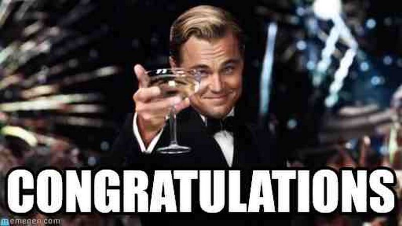 50+ Hilarious Congratulations Memes to Celebrate Success in ...
