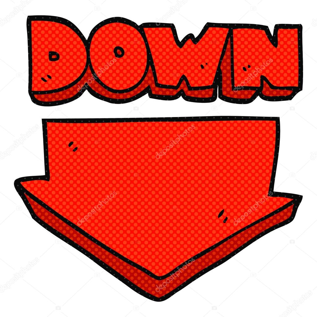 Image result for down arrow symbol