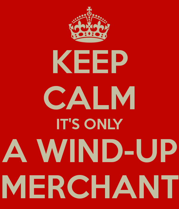 The Wind Up Merchant | thetightyorkshireman