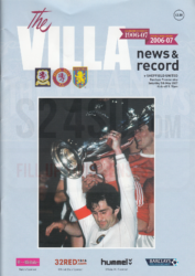 Aston Villa v. Sheffield United - 2007 - Official Matchday Programme